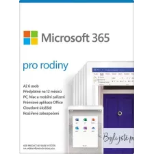 obrázek produktu Microsoft 365 Family CZ - předplatné na 1 rok - elektronická licence