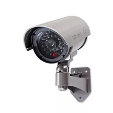 obrázek produktu Atrapa Nedis bezpečnostní bullet kamery IP44, šedá