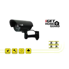 obrázek produktu iGET HOMEGUARD HGDOA5666 - IP kamera maketa na stěnu, pro venkovní i vnitřní použití, blikající červená LED dioda