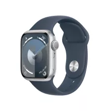 obrázek produktu Apple Watch Series 9 41mm Silver, Blue SB, M/L