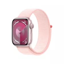obrázek produktu Apple Watch Series 9 41mm Pink, Pink Sport Loop