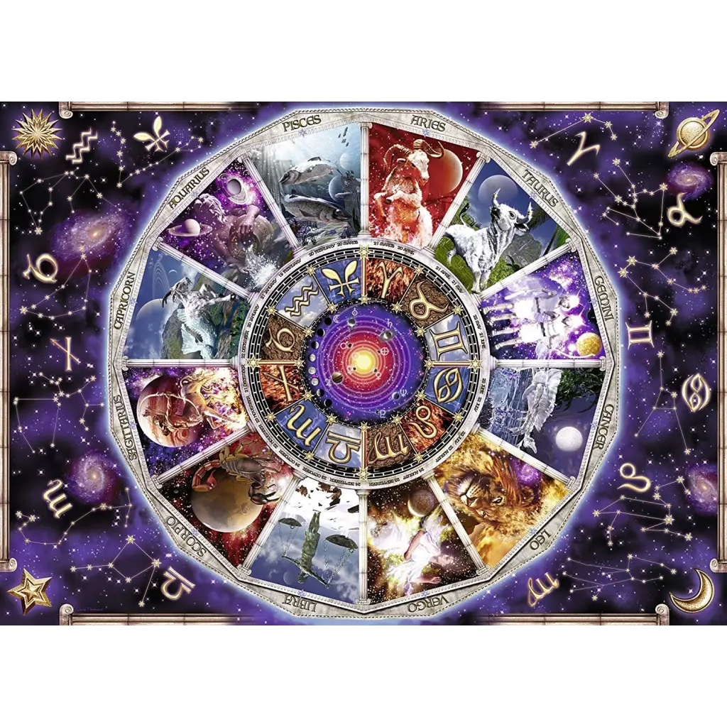Obrázek produktu Puzzle Astrologie - zvěrokruh 9000 dílků