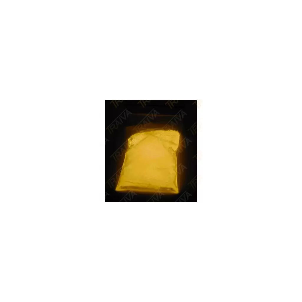 Obrázek produktu Fotoluminiscenční pigment oranžový FTL 440 do vodou ředitelných barev,150g