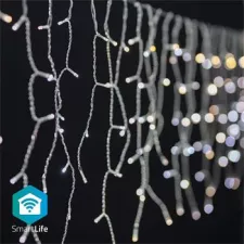obrázek produktu Vánoční Osvětlení SmartLife | Rampouch | Wi-Fi | Teplé až chladné bílé | 240 LED\'s | 5.00 m | Android™ / IOS
