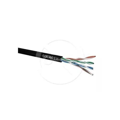 obrázek produktu UTP kabel SOLARIX venkovní Cat5e  PE 305m/box