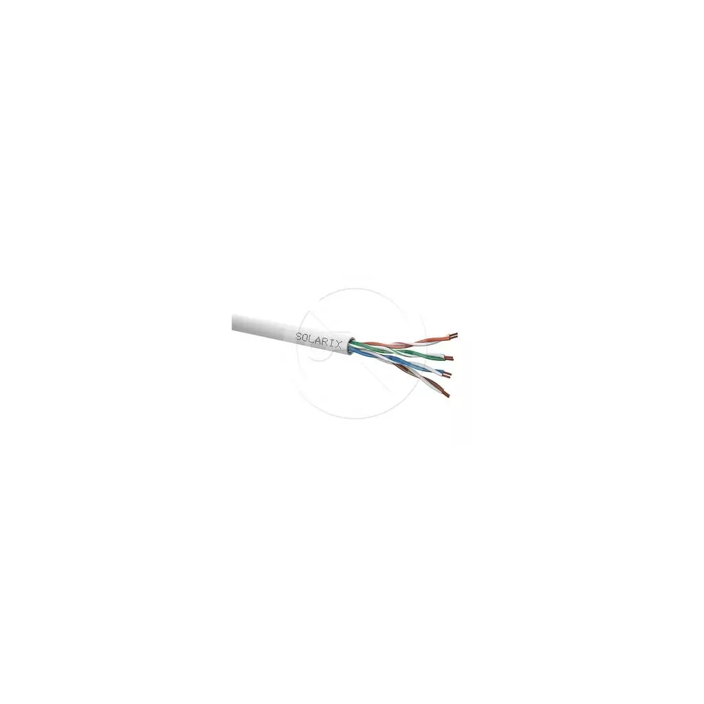 Obrázek produktu UTP SOLARIX kabel (lanko) Cat5e PVC (Eca) šedý, bal.305m