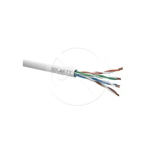 obrázek produktu UTP SOLARIX kabel (lanko) Cat5e PVC (Eca) šedý, bal.305m
