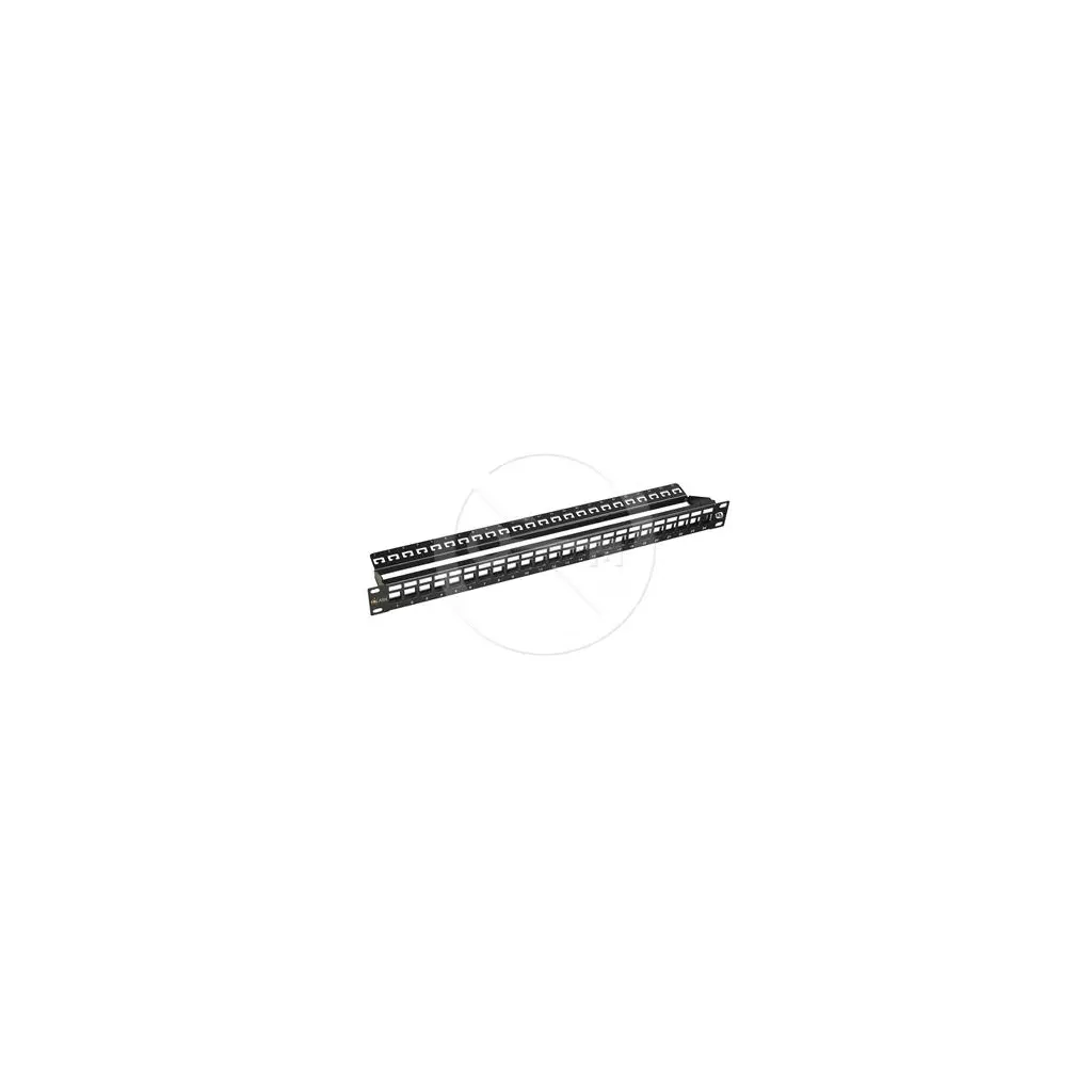 Obrázek produktu STP modulární neosazený patch panel SOLARIX, 24 portů, 1U, black