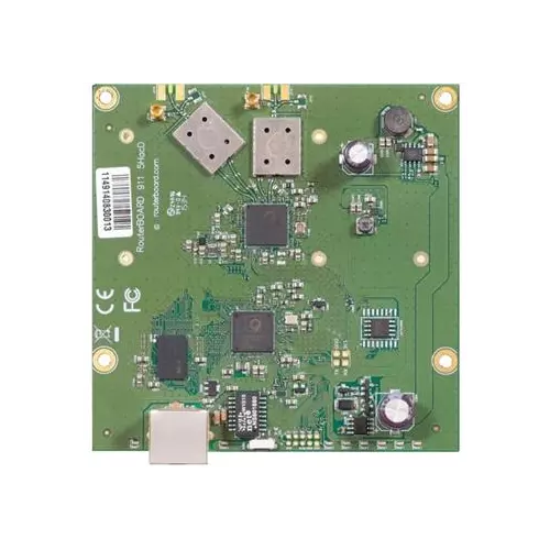 obrázek produktu MikroTik RouterBOARD RB911-5HacD, Lite5 ac, 802.11a/n/ac, RouterOS L3, 1xLAN, 2xMMCX
