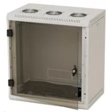 obrázek produktu 19\" TRITON rozvaděč jednodílný RUA 12U/500mm celoskleněné  dveře odn.boč+skl.dv.
