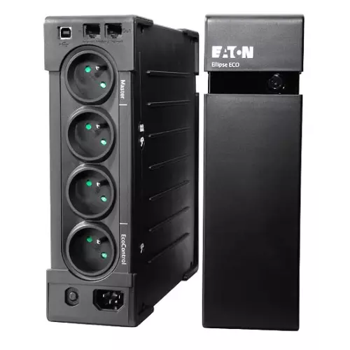obrázek produktu EATON Záložní zdroj UPS Ellipse ECO, 800VA/500W, 4x UTE, jistič, USB