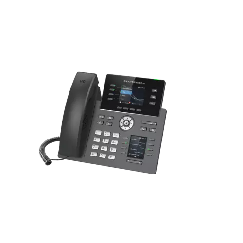 obrázek produktu GRANDSTREAM SIP telefon, 4xSIP účet, 2xGLAN, PoE, podpora Wi-Fi a BT