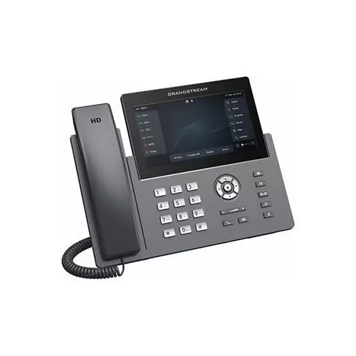 obrázek produktu GRANDSTREAM SIP telefon, 6xSIP účet, 5-ti cestná audiokonference, 2xGLAN, PoE, Wi-Fi, BT