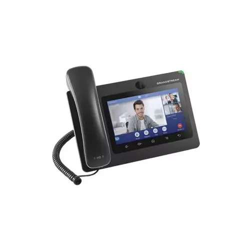 obrázek produktu GRANDSTREAM VoIP videotelefon, 16xSIP účet, HD audio, 2xGLAN, POE, WIFI, LCD 7", 1MP kamera, BT
