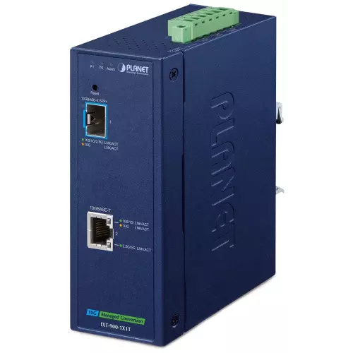 obrázek produktu PLANET TECHNOLOGY Průmyslový konvertor RJ-45 (10GbE) na SFP+