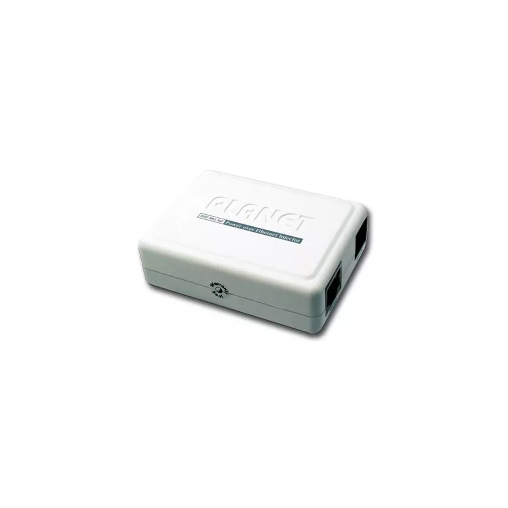 Obrázek produktu PLANET TECHNOLOGY PoE injektor, IEEE802.3af, 15,4W, Gigabit