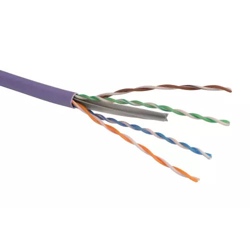 obrázek produktu SOLARIX Kabel U/UTP, kat. 6, LSOH Dca s2 d2 a1, fialový, box 305m