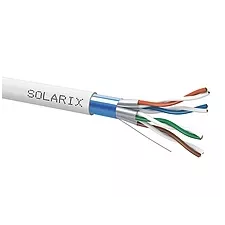 obrázek produktu SOLARIX kabel F/FTP, kat.6A, LSOH Dca s2 d2 a1, šedý, cívka 500m