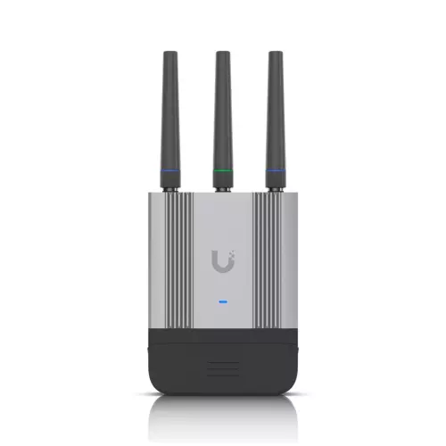 obrázek produktu UBIQUITI WiFi router Mobile Router Industrial, LTE modem (nanoSIM), 2×GLAN, 2×PoE, Wi-Fi 4 (2.4GHz)