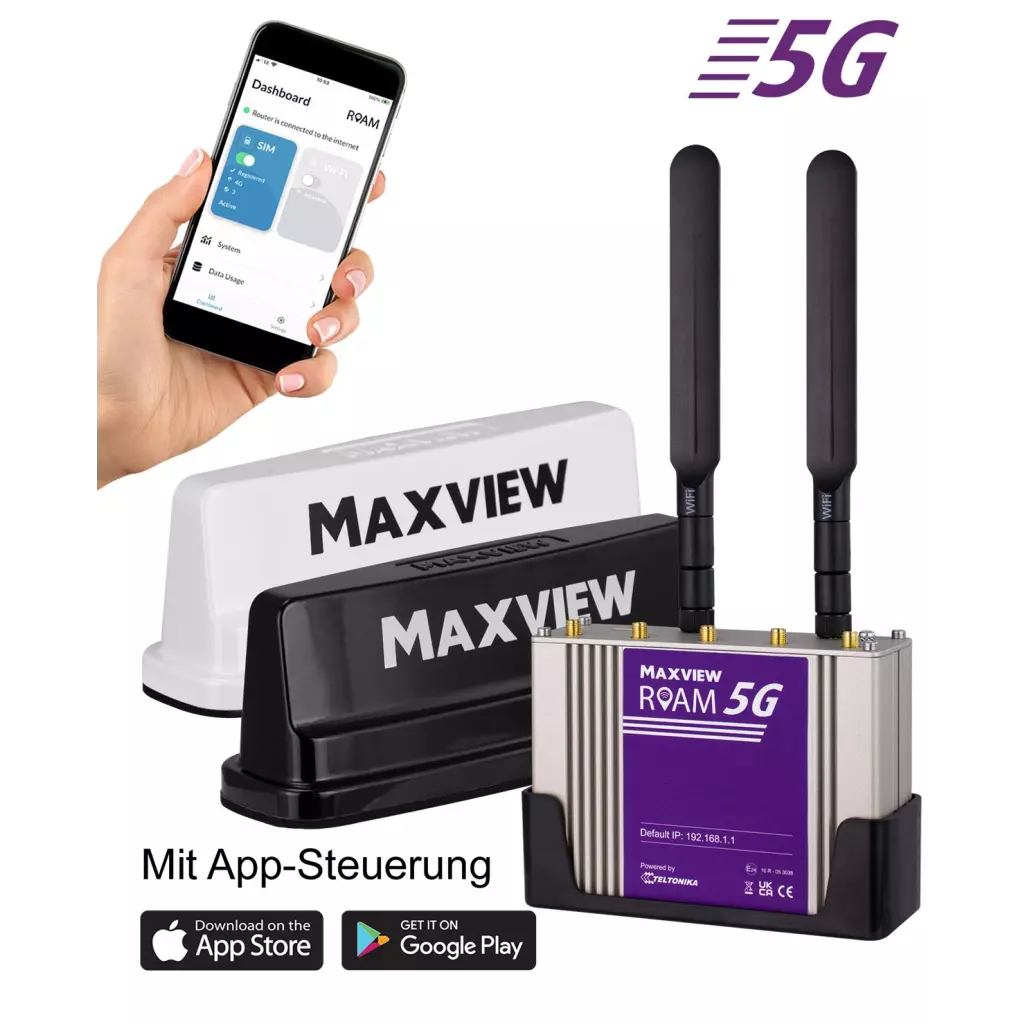 Obrázek produktu Maxview Roam 5G VAN mobilní internetové připojení Barva: Černá