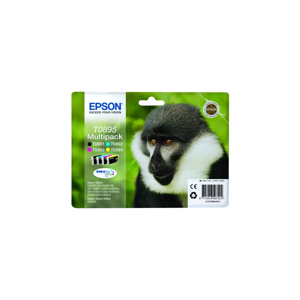 Obrázek produktu Epson T0895 Multipack - černá/black