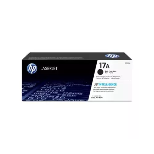 obrázek produktu HP 17A Black Toner (CF217A) - originální