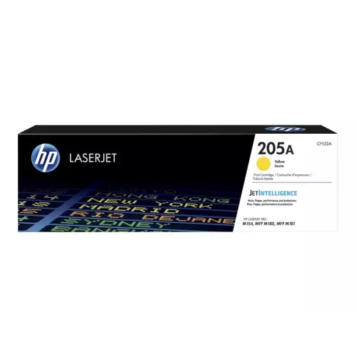obrázek produktu HP 205A Yellow Toner (CF532A) - žlutá/yellow