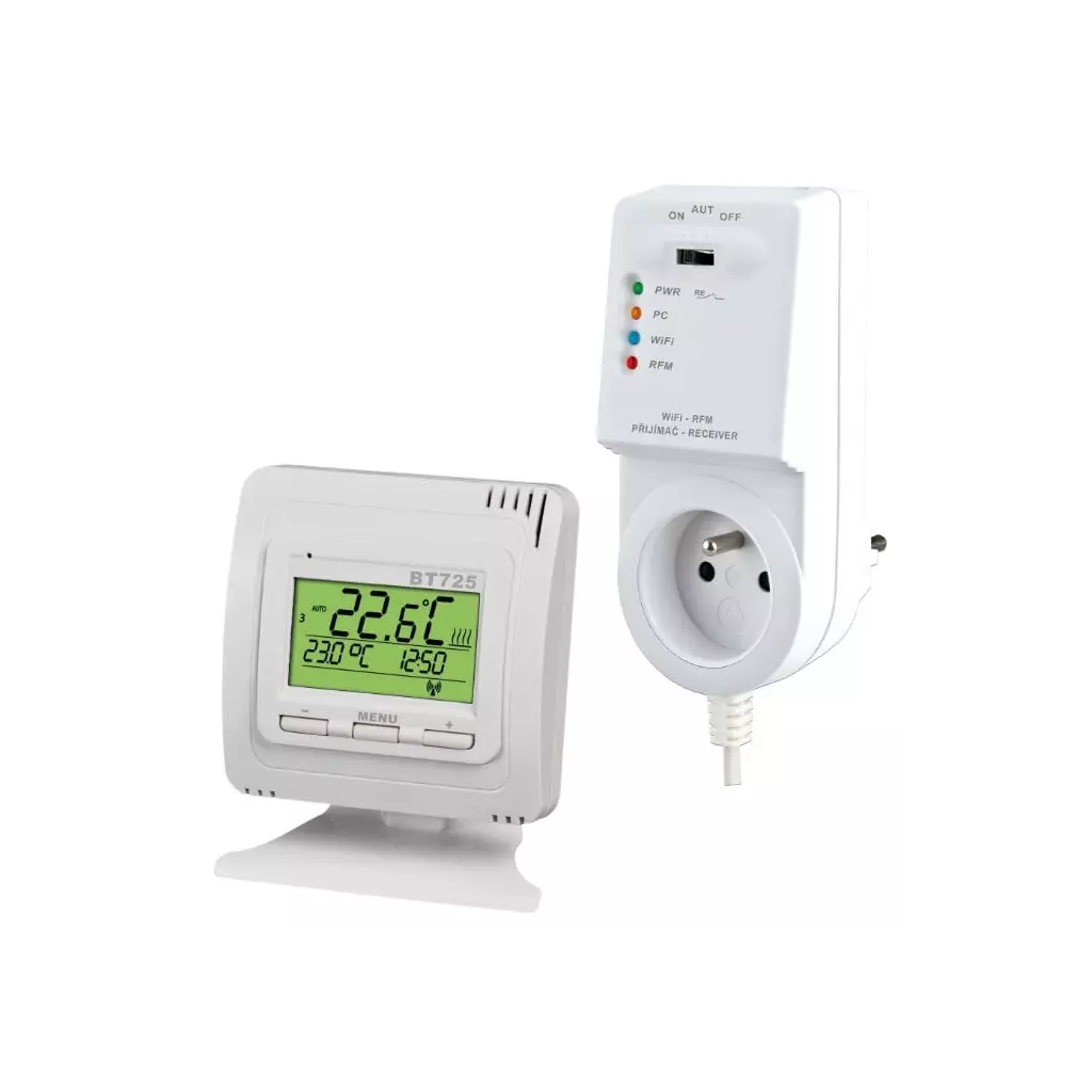 Obrázek produktu ELEKTROBOCK bezdrátový termostat BT725 WiFi
