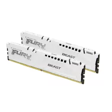 obrázek produktu Kingston Fury Beast White DIMM DDR5 64GB 6000MHz, AMD EXPO, bílá (Kit 2x 32GB) - bílá