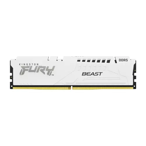obrázek produktu Kingston Fury Beast White DIMM DDR5 32GB 5600MHz, Intel XMP, bílá - bílá