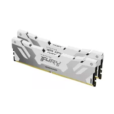 obrázek produktu Kingston Fury Renegade White DIMM DDR5 32GB 6800MHz, XMP, bílá (Kit 2x 16GB) - bílá