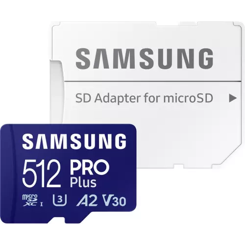 obrázek produktu Samsung microSDXC 512GB PRO Plus + SD adaptér
