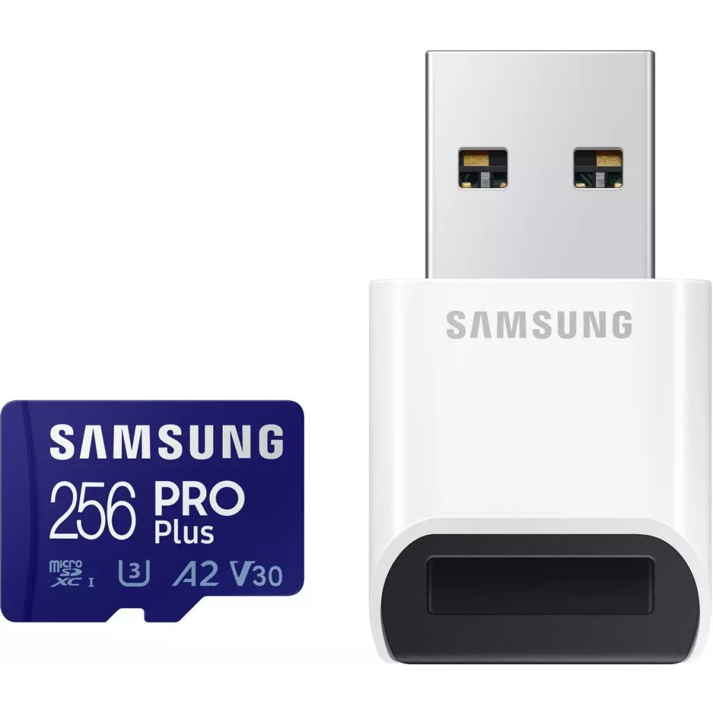Obrázek produktu Samsung microSDXC 256GB PRO Plus + USB adaptér