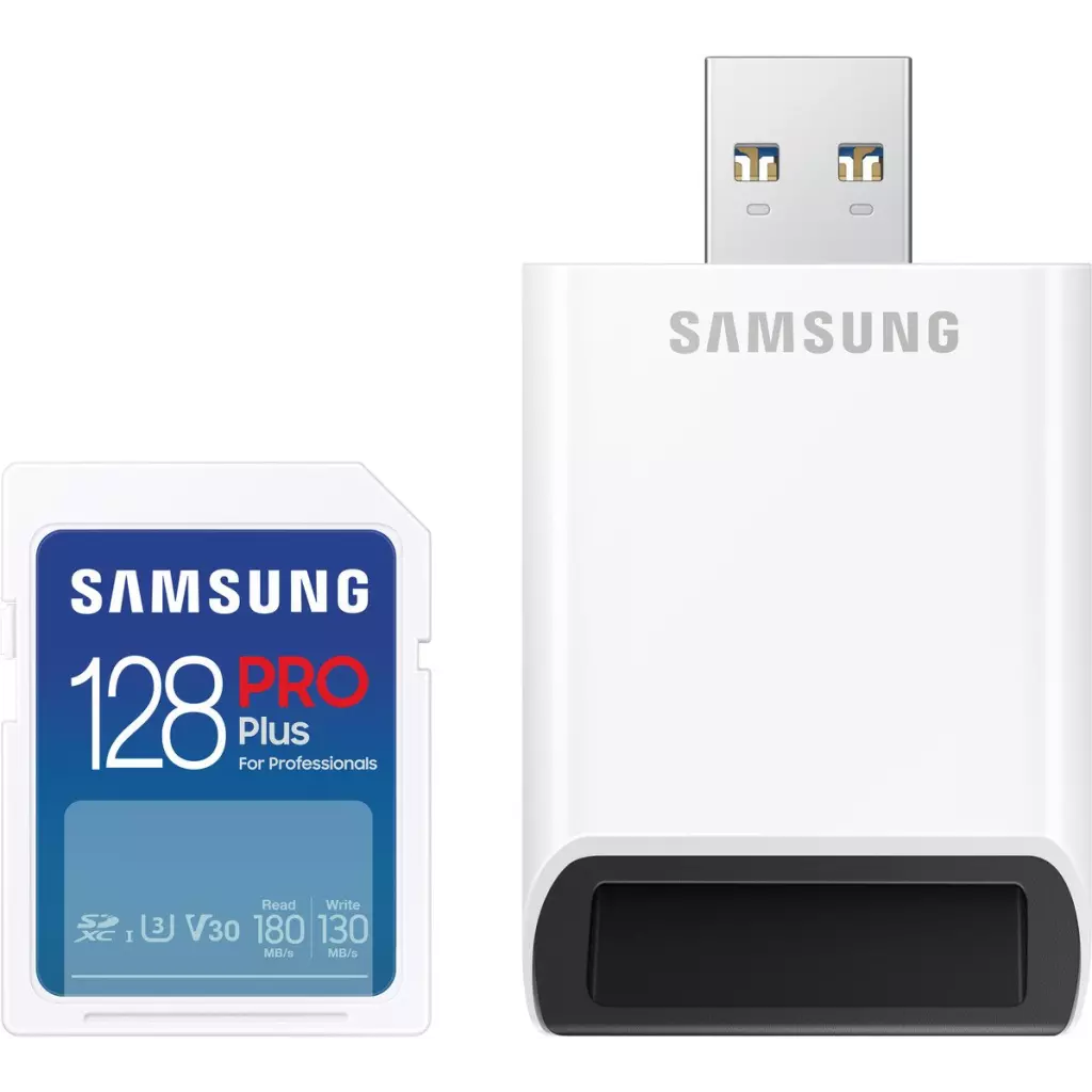Obrázek produktu Samsung SDXC 128GB PRO Plus + USB adaptér
