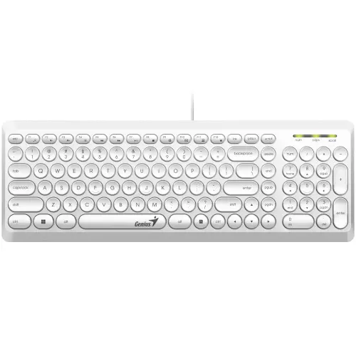obrázek produktu Genius Slimstar Q200, CZ/SK, bílá