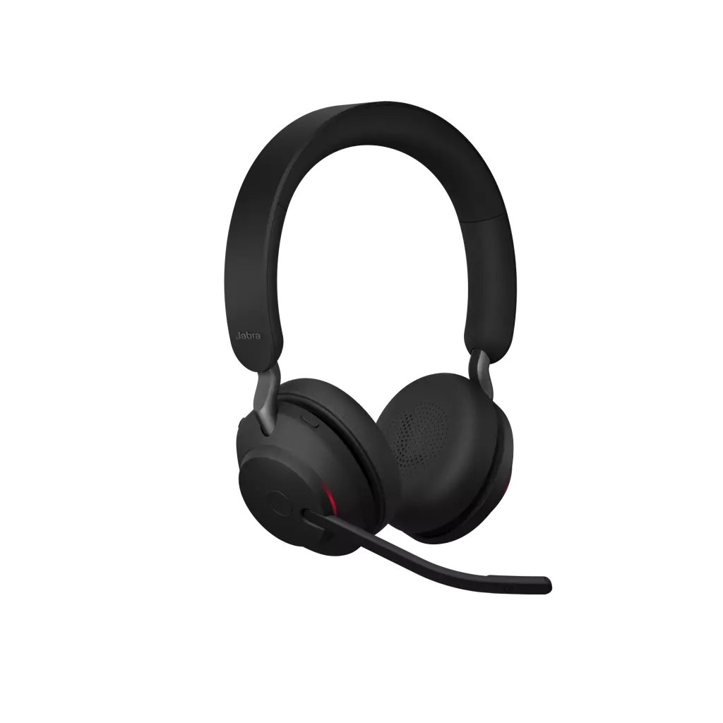 Obrázek produktu Jabra Evolve2 65, Stereo, USB-A, Bluetooth, Microsoft certifikace, černá - černá