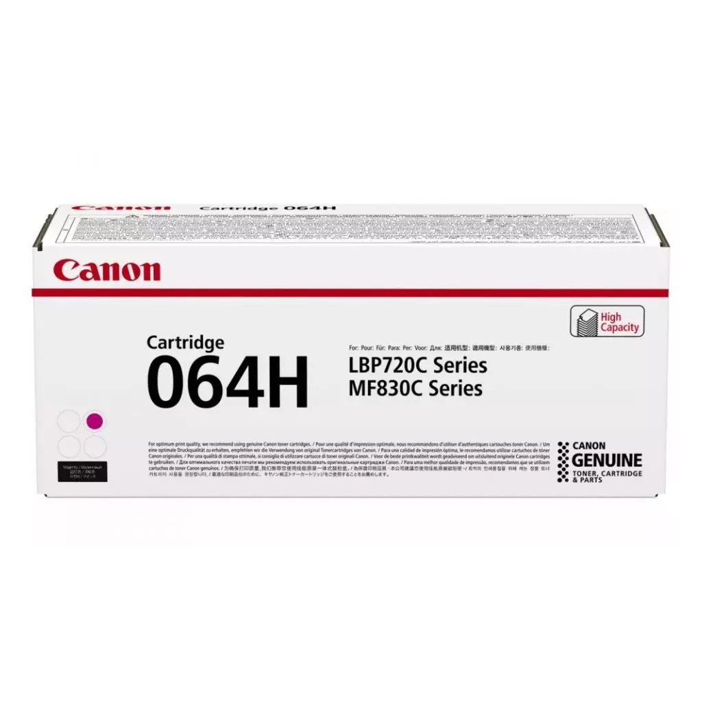 Obrázek produktu Canon toner CRG 064HM purpurový pro i-Sensys MF 832cdw (10 400 str.)