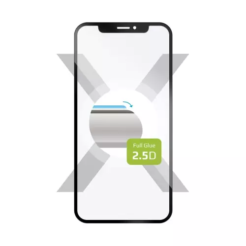 obrázek produktu Ochranné tvrzené sklo FIXED Full-Cover pro Xiaomi Redmi Note 12S, lepení přes celý displej, černé
