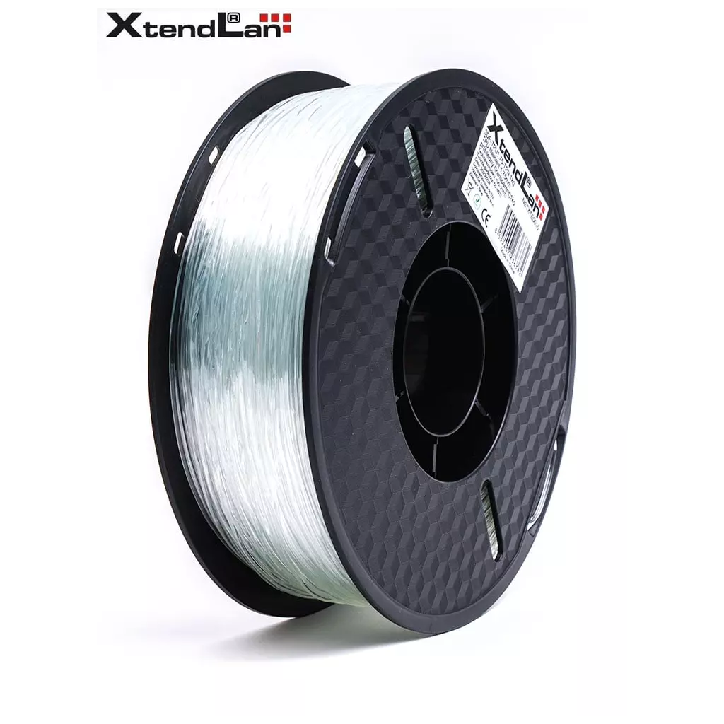 Obrázek produktu XtendLAN TPU filament 1,75mm průhledný 1kg