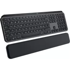 obrázek produktu Logitech MX Keys S Plus US INT s opěrkou zápěstí - černá