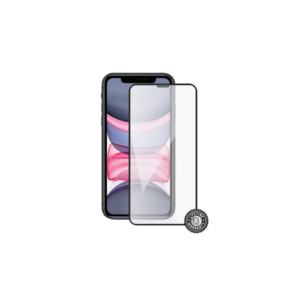 Obrázek produktu Screenshield APPLE iPhone 11 Tempered Glass protection (full COVER black)