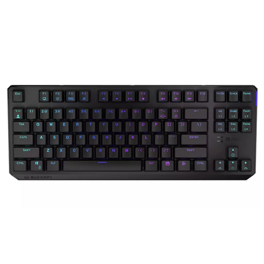 Obrázek produktu Endorfy Thock TKL Wireless Black, CZ/SK layout - černá