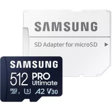 obrázek produktu Samsung microSDXC 512GB PRO Ultimate + SD adaptér