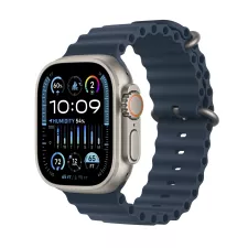 obrázek produktu Apple Watch Ultra 2 49mm titanové pouzdro s modrým oceánským řemínkem