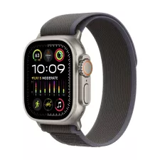 obrázek produktu Apple Watch Ultra 2 49mm titanové pouzdro s černo-modrým trailovým tahem - S/M