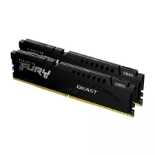 obrázek produktu Kingston Fury Beast DIMM DDR5 64GB 6000MHz, AMD EXPO, černé (Kit 2x 32GB) - černá