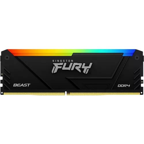 obrázek produktu Kingston Fury Beast DIMM DDR4 8GB 3200MHz RGB - černá