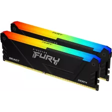 obrázek produktu Kingston Fury Beast DIMM DDR4 32GB 3200MHz 1Gx8 RGB (Kit 2x16GB) - černá