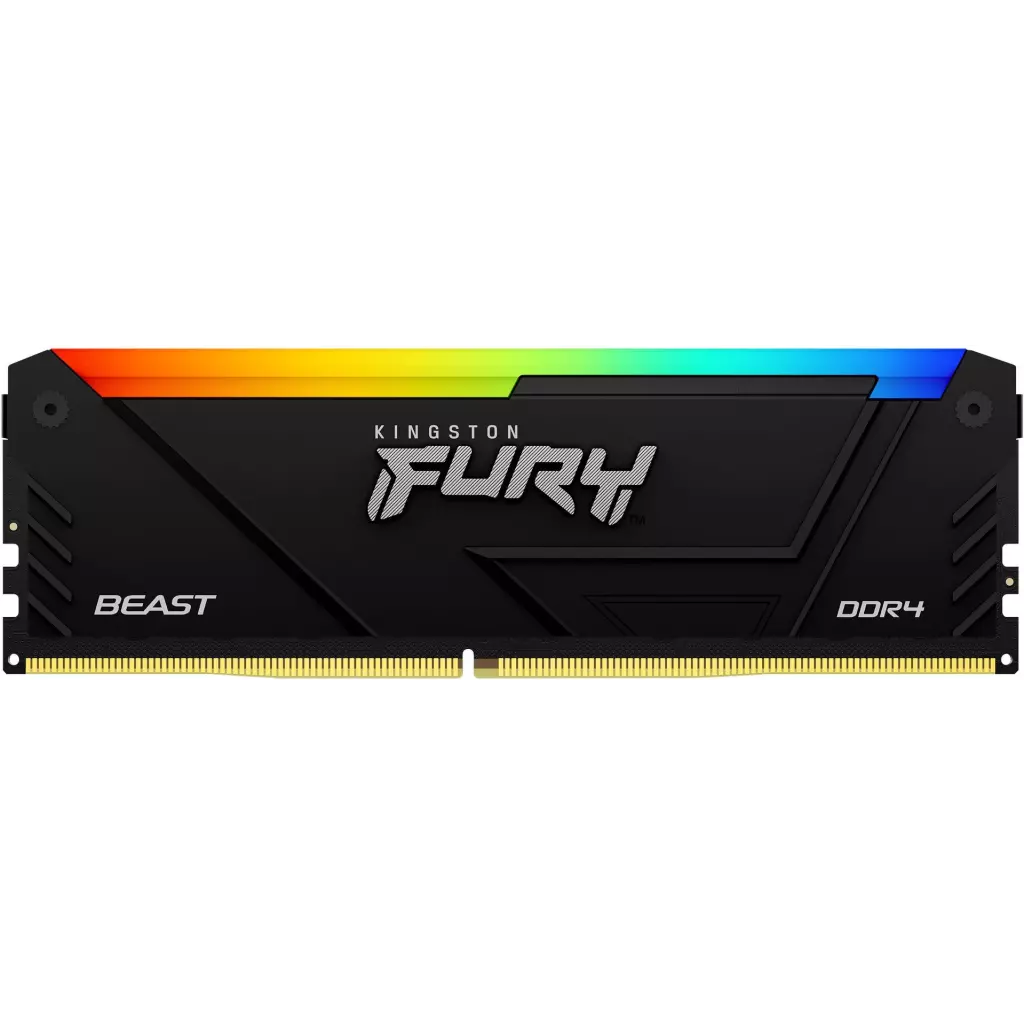 Obrázek produktu Kingston Fury Beast DIMM DDR4 16GB 3600MHz RGB - černá