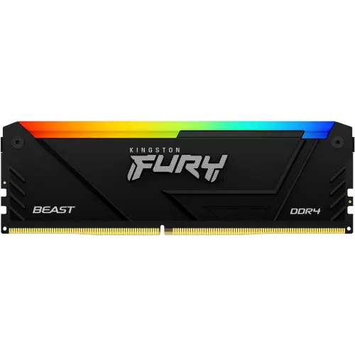obrázek produktu Kingston Fury Beast DIMM DDR4 16GB 3600MHz RGB - černá